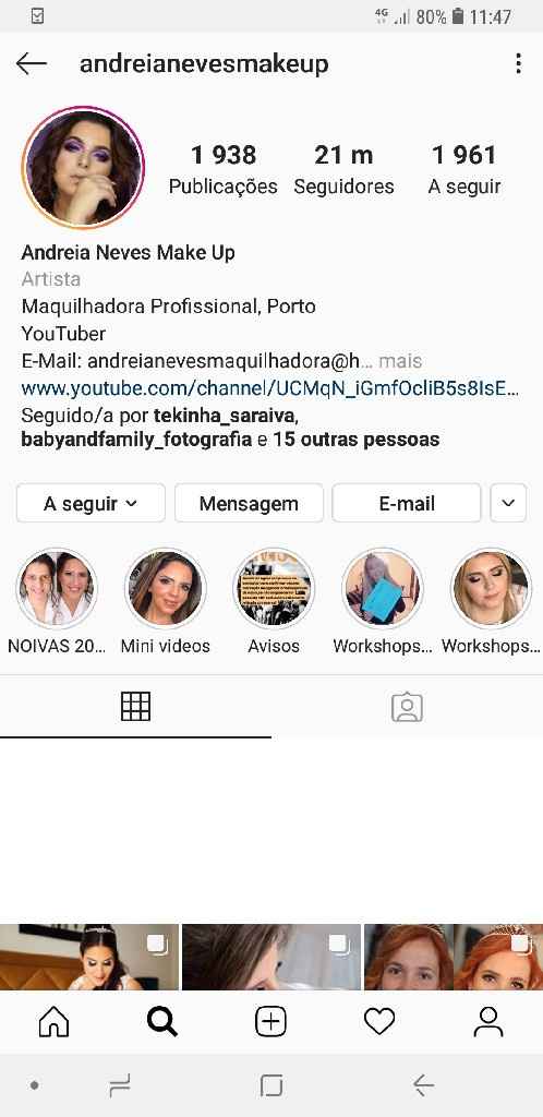 Cabelo e maquilhagem - 1