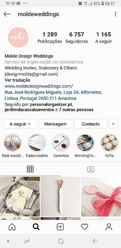 Convites de casamento Vila do Conde/ Póvoa de varzim - 1