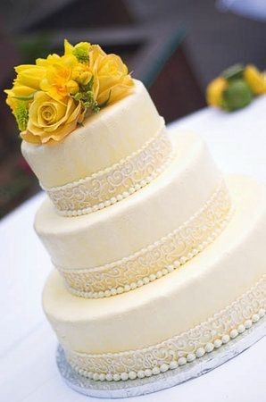 Mês Amarelo - Bolo de casamento 5