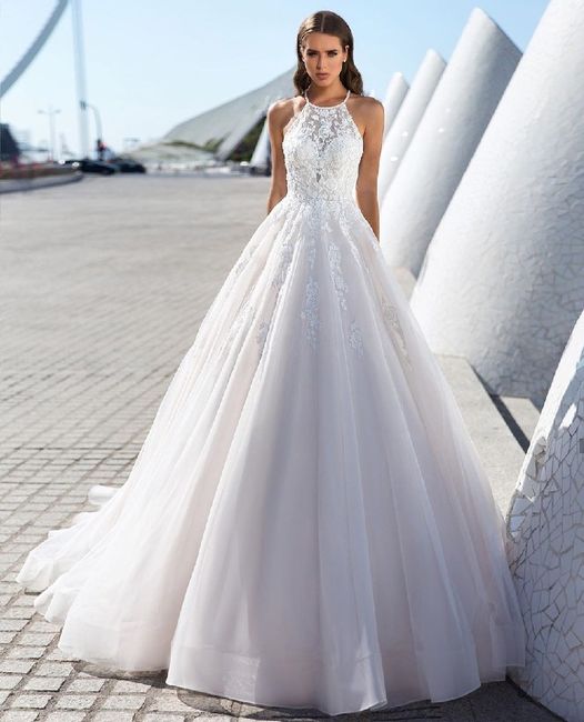 Vestidos de noiva com um toque de cor! - 2