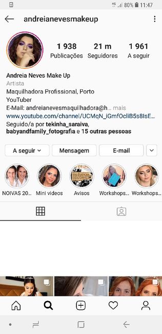 Cabelo e maquilhagem - 1