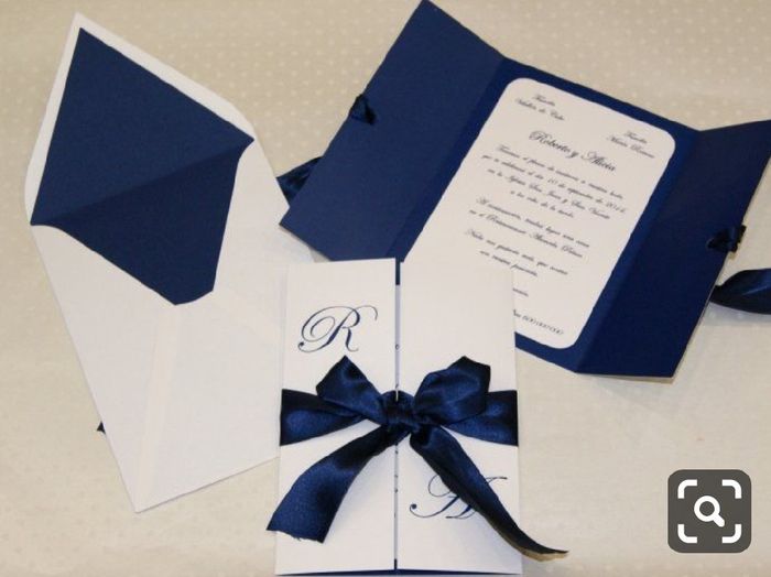 a minha inspiração com Classic Blue - convites 5