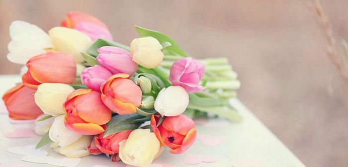 Bouquet tulipas