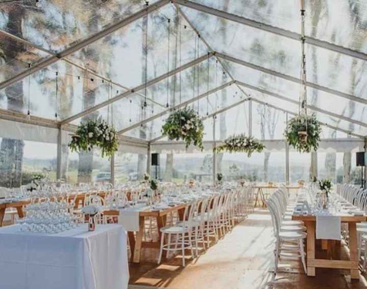 casar em tenda transparente - 1