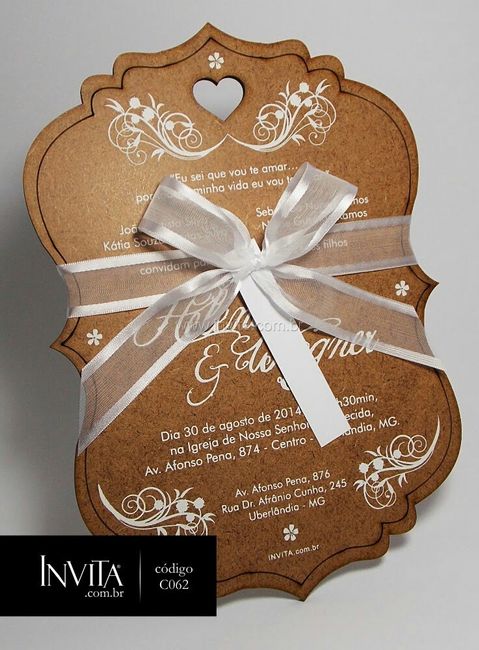 Convites de casamento - 4