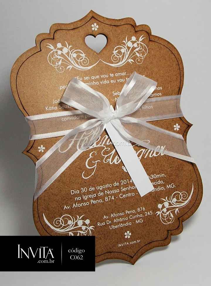 Convites de casamento - 4