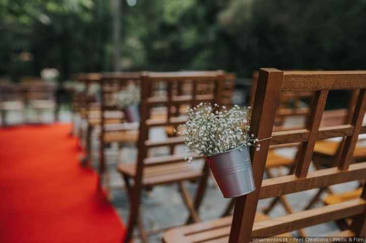 Corredor nupcial: com flores ou com velas? - 1