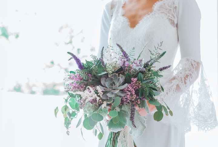 Levarias um bouquet em tons lilases? - 1