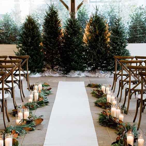 Casamentos de inverno rimam com decorações de sonho 😍 - 1