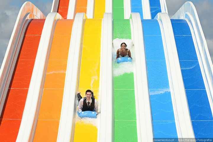 E um Trash the Dress... mais alternativo? 😂 - 1