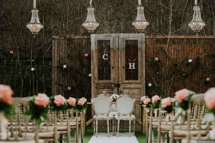 O espaço do meu casamento será _______ - 1
