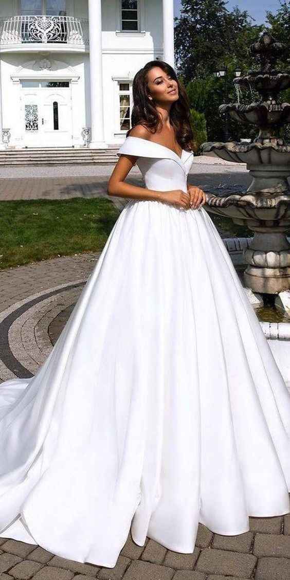 Vestidos lisos para o dia C? 👰 - 2