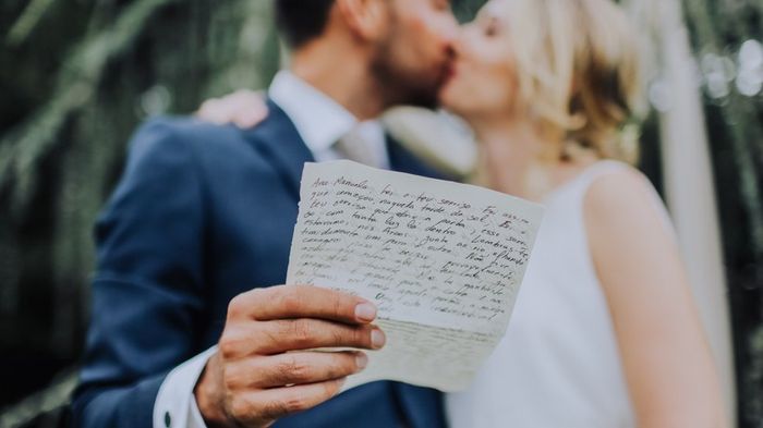 Tradição ou excepção: os votos matrimoniais! 📃 1