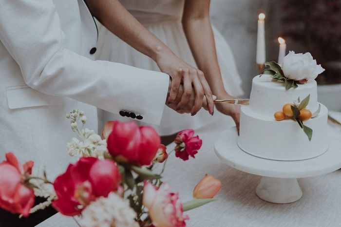 Em que fase do casamento vais cortar o bolo? 1