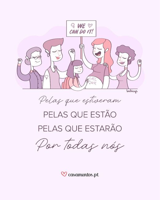 Deixa uma mensagem a todas as mulheres da Comunidade! ❤ - 1