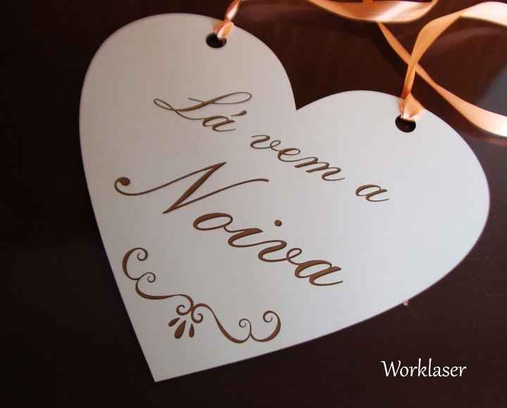 placa noiva 