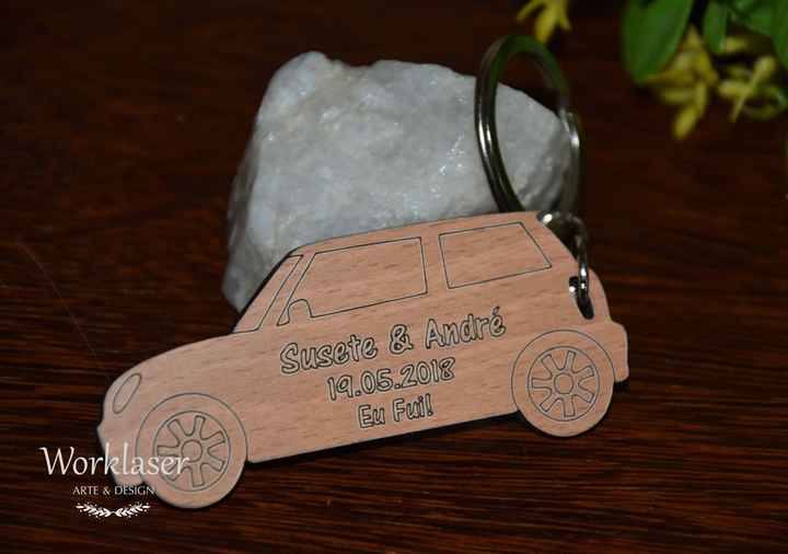 carro mini porta chaves