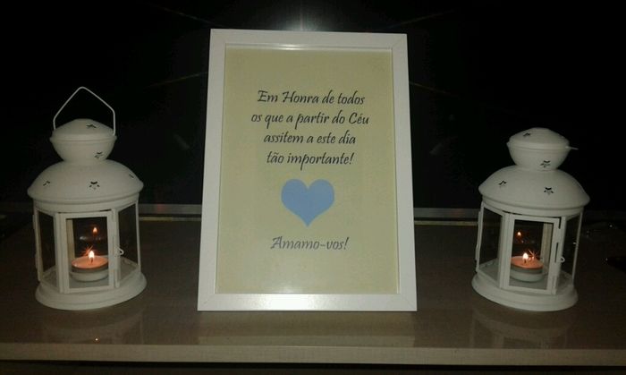 A nossa homenagem e o tule - 1