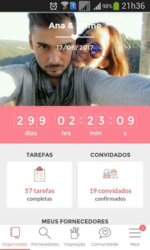 A 299 dias do nosso dia!! - 1