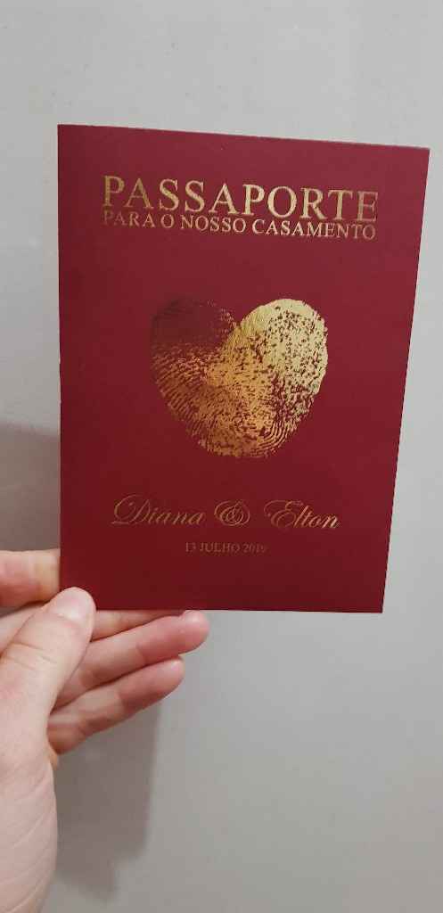 Convites ( tema viagens) - 1