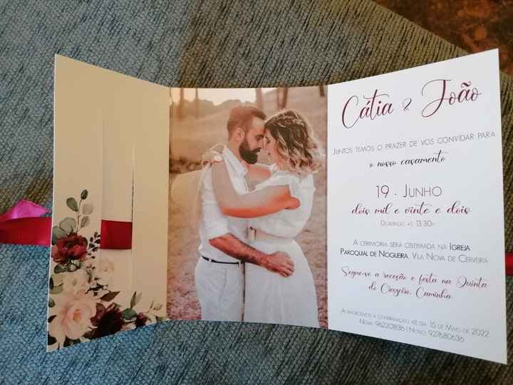 Convites de casamento - 1