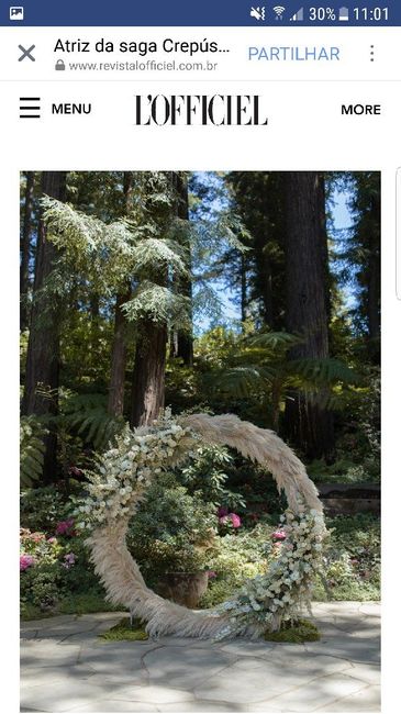Arco circular para altar - 2