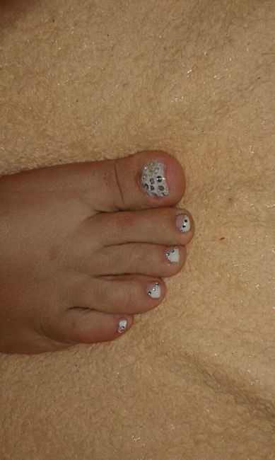 Pés .unhas gel - 2
