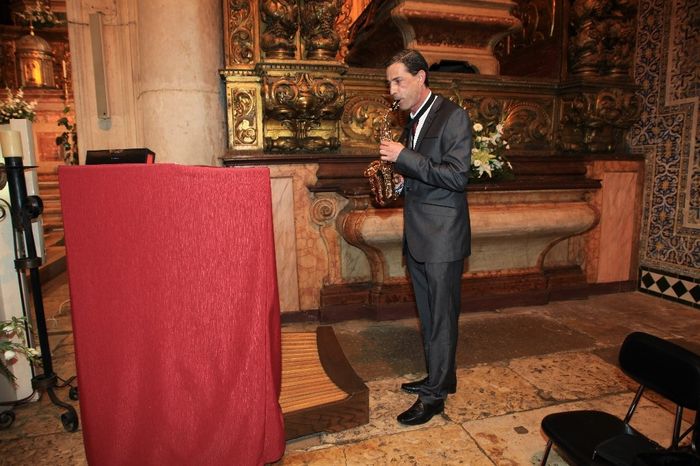 Saxofonista.
