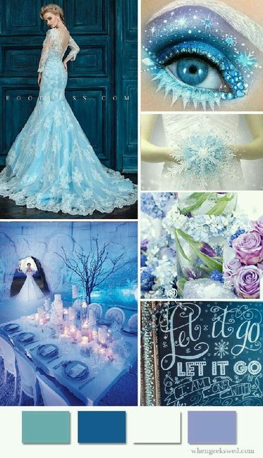 Tema frozen/gelo - 2
