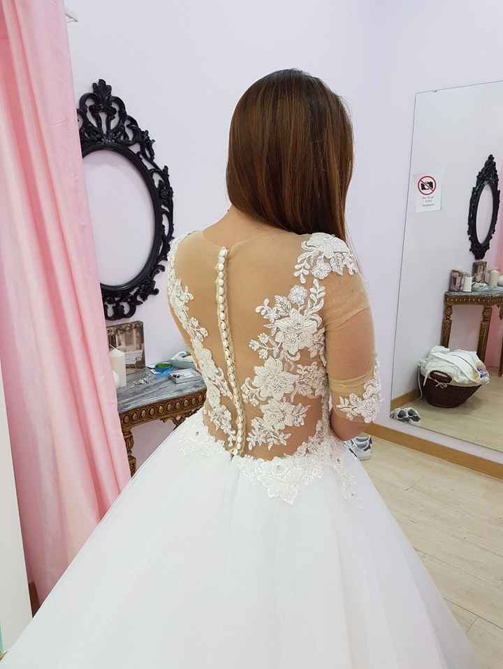 vestido costas