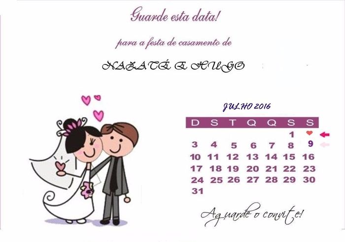 save the date 2