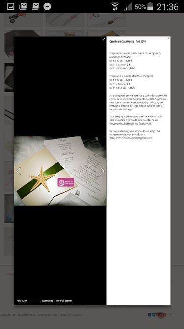 Onde encontrar convites de casamento tema praia??? - 1