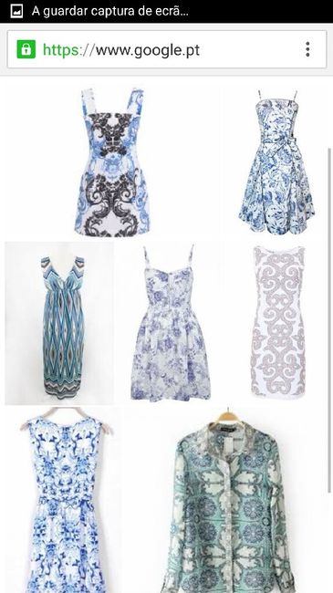 Vestido azulejo - 2