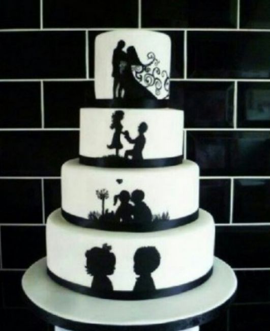 Topo de bolo de casamento - 2