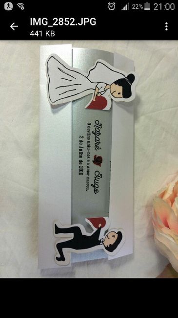 Convites de casamento - 1