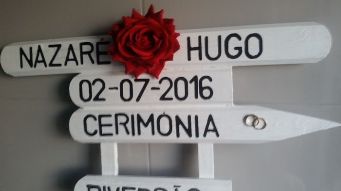 Placa de jardim