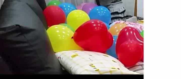 os balões