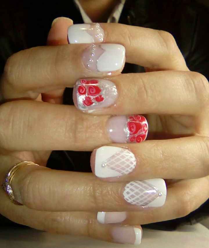 Unhas no dia do casamento - 2