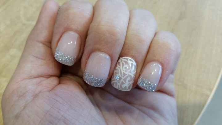 Unhas no dia do casamento - 3