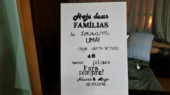 Placa da sala no1... - 1