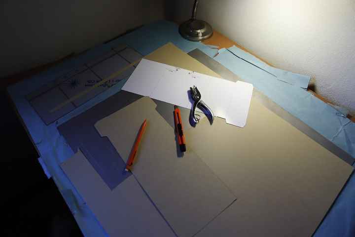 Molde em Papel Kraft plano 