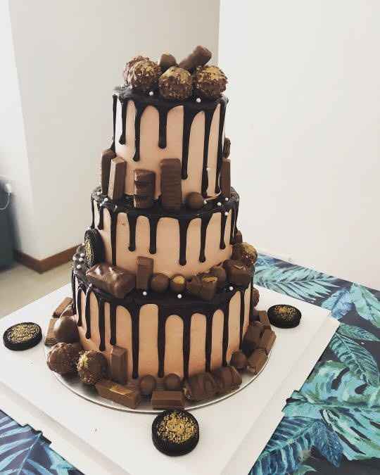 Bolo de Casamento - 6.