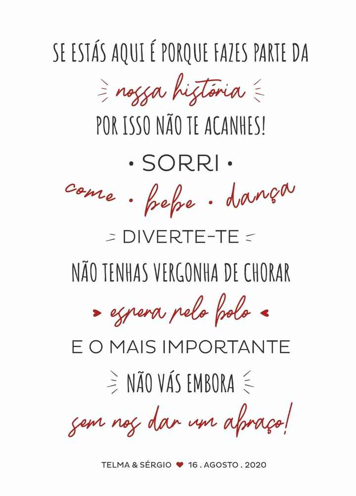 Detalhes para o dia C: Placa de Boas-vindas ❌✔️ - 4