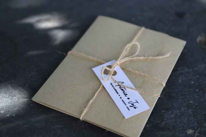 Ideias de convites de casamento 🍀 - 2