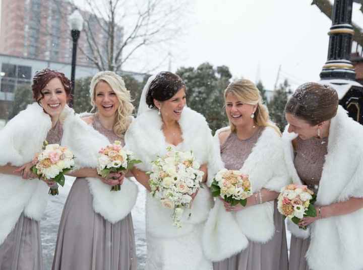 Casamento de Inverno: 5 tipos de agasalhos que te ajudarão 👰❄️🧣 - 3