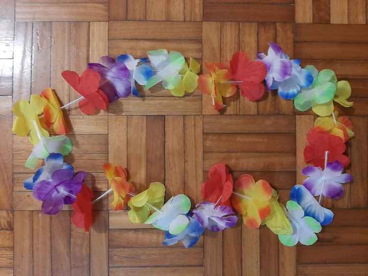 Acessórios para a Hora Louca: Colares de Flores/havainos ✔️ - 2