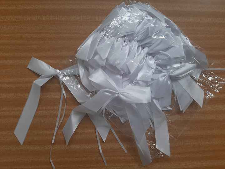 Detalhes para o dia C: Laços para Carro dos Convidados ❌✔️ - 1