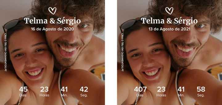 Dos dois dígitos aos 407 dias ⏳👩‍❤️‍👨💍 - 1