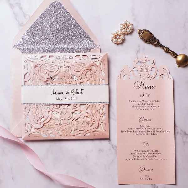 Outubro é Rosa - Menu/ementa de Casamento 🎗️ - 6