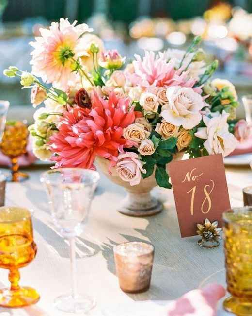 Casamentos de Verão: 5 inspirações para os Centros de Mesa 🌞💒 - 1